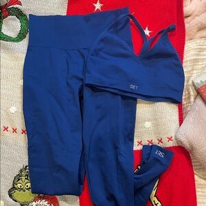 SET Active blue workout set